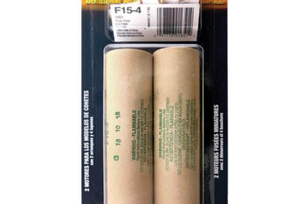 Estes Rockets EST1651  F15-4 29mm Model Rocket Engines (2pk)