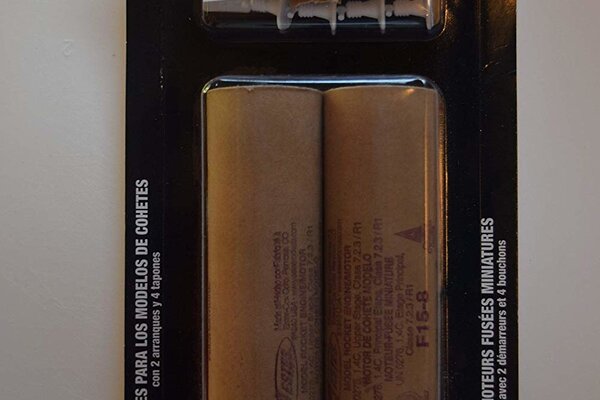 Estes Rockets EST1653  F15-8 29mm Model Rocket Engines (2pk)