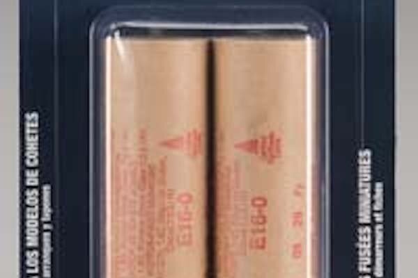 Estes Rockets EST1695  E16-0 29mm Model Rocket Engines (2pk)