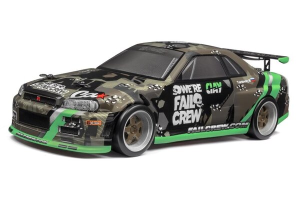 HPI Racing Fail Crew Nissan Skyline R34 GT-R Body (150mm)