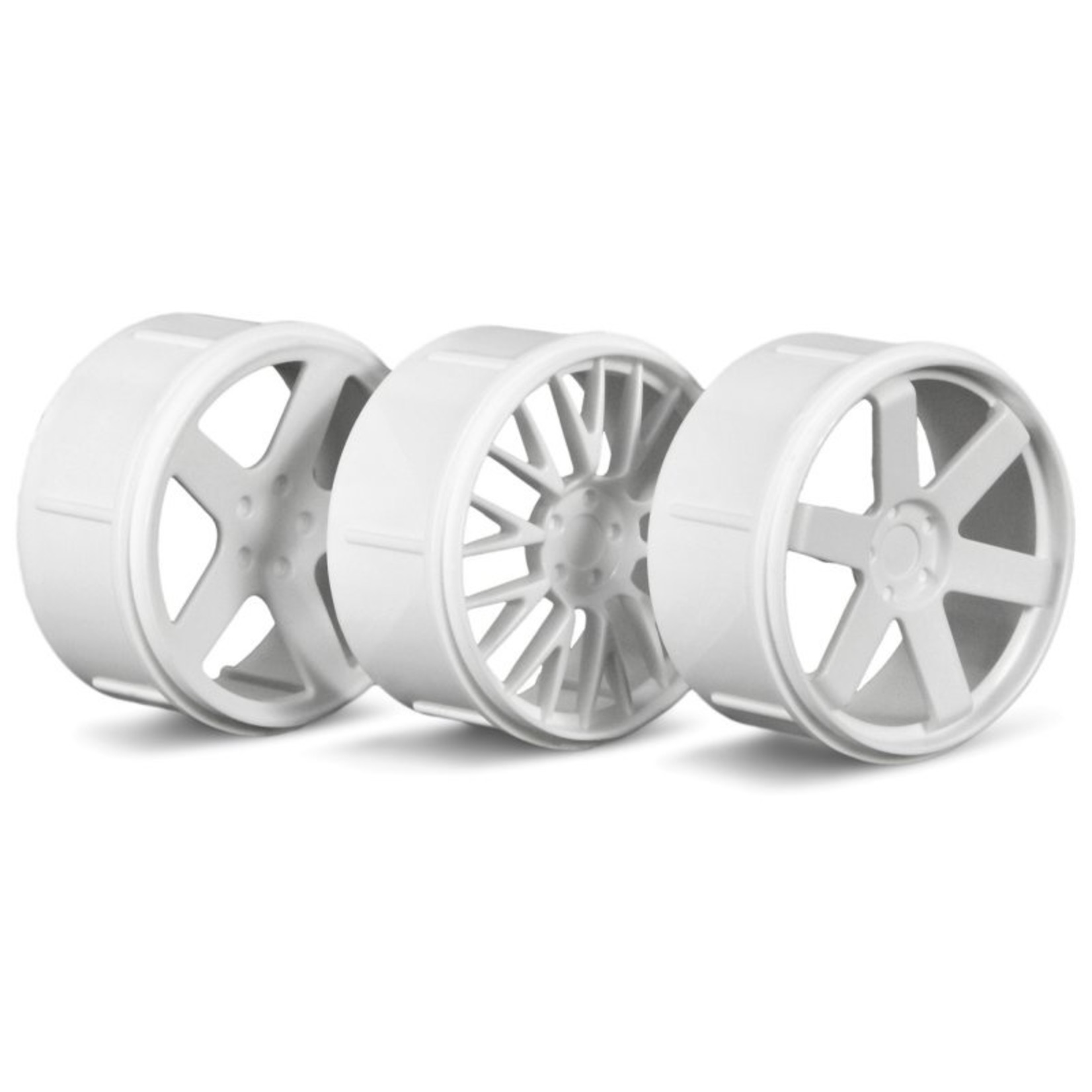 HPI Racing Wheel Set (White)(Micro RS4)