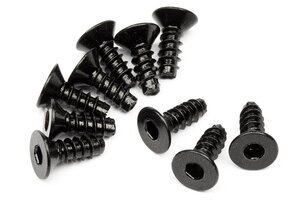 HPI Racing Tp. Flat Head Screw M3X8mm (Hex Socket/10pcs) HPI Racing Tp. Flat Head Screw M3X8mm (Hex Socket/10pcs)