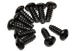 HPI Racing Tp. Button Head Screw M3X8mm (Hex Socket/10pcs)
