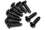 HPI Racing Tp. Button Head Screw M3X10mm (Hex Socket/10pcs)