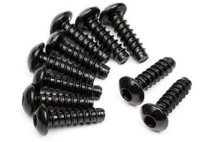 HPI Racing Tp. Button Head Screw M3X10mm (Hex Socket/10pcs) HPI Racing Tp. Button Head Screw M3X10mm (Hex Socket/10pcs)