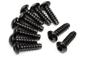 HPI Racing Tp. Button Head Screw M3X12mm (Hex Socket/10pcs) HPI Racing Tp. Button Head Screw M3X12mm (Hex Socket/10pcs)
