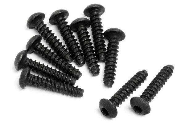 HPI Racing TP Button Head Screw M3x14mm (Hex Socket/10pcs)