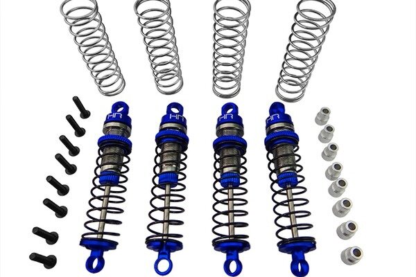 Hot Racing Threaded Aluminum Shocks Full Set Latrax Rally Teton Prerunn