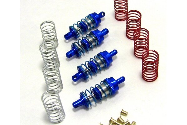 Hot Racing Blue Aluminum 32mm Shock Absorber Set