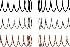 Hot Racing HRAMTT40FS148 Linear Rate Rear Spring Set Losi Mini-T 2.0