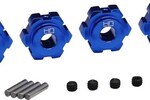 Hot Racing Aluminum 17mm Splined Hubs, fo Traxxas Maxx