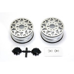 CEN Racing American Force H01 CONTRA Wheel (Silver with Black Cap)