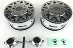 CEN Racing American Force H01 Contra Wheel Chrome w/ Chrome Cap