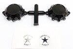 CEN Racing American Force H01 Contra Wheel Cap Black w/ Decal