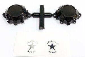 CEN Racing American Force H01 Contra Wheel Cap Black w/ Decal CEN Racing American Force H01 Contra Wheel Cap Black w/ Decal