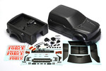 CEN Racing FORD F-450 SD Complete Body Set (Grey Titanium)