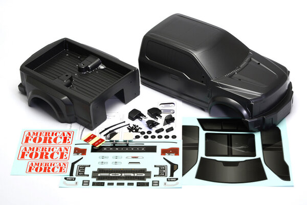 CEN Racing FORD F-450 SD Complete Body Set (Grey Titanium)