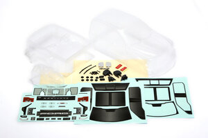 CEN Racing FORD F-450 SD Complete Body Set w/Light Bucket (Clear)