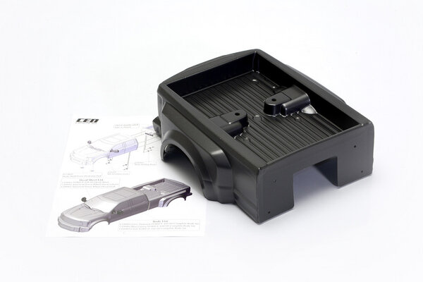 CEN Racing FORD F-450 SD Truck Bed (Grey Titanium, bed only)