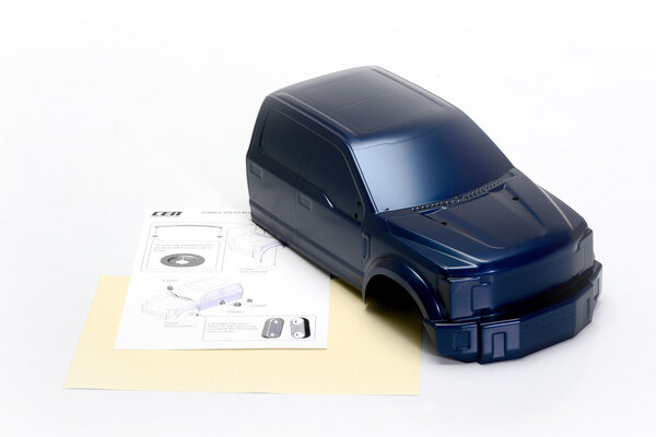 CEN Racing FORD F-450 SD Front Body (Blue Galaxy, front only)