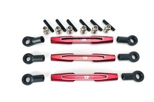 CEN Racing Panhard Bar & Steering Tie Rod (57mm, CNC Aluminum, Red Anodi CEN Racing Panhard Bar & Steering Tie Rod (57mm, CNC Aluminum, Red Anodi