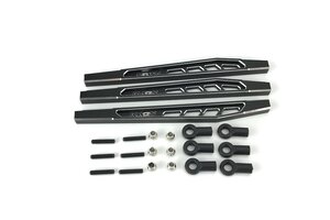 CEN Racing Rear Upper & Lower Suspension Links (117mm, CNC Aluminum, Bl CEN Racing Rear Upper & Lower Suspension Links (117mm, CNC Aluminum, Bl