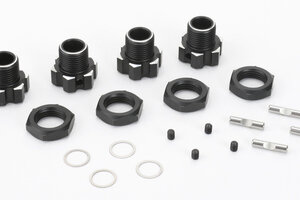 CEN Racing Aluminum 17mm Wheel Hex Drive with Nuts and Pins CEN Racing Aluminum 17mm Wheel Hex Drive with Nuts and Pins