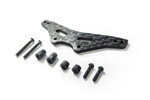 CARISMA GT24B Graphite Front Shock Tower Set
