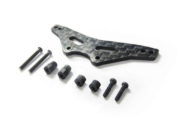 CARISMA GT24B Graphite Front Shock Tower Set
