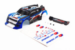 CARISMA GT24R Painted and Decorates Rally Body (Blue)