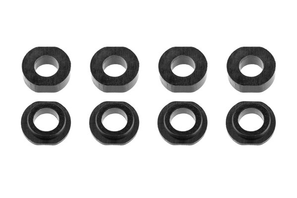 Corally (Team Corally) Shock Body Washer Insert - Composite - Part A/B - 4 sets: