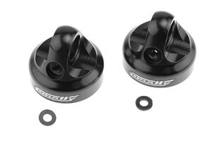 Corally (Team Corally) Shock Body Cap - Top - Aluminum - 2 pcs: SBX410