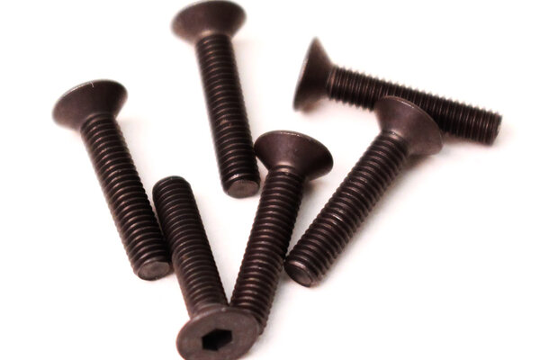 CEN Racing Flat Head Screws M3x15mm (6pcs)