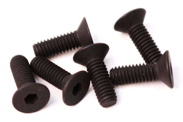 CEN Racing Flat Head Screws M4x12mm (6pcs)