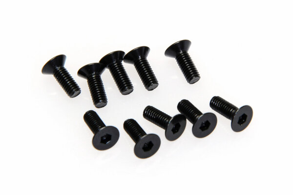 CEN Racing M3x8mm Flat Head Hex Socket Screw (10pcs)