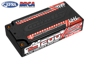 Corally (Team Corally) 4200mAh 7.6v 2S 120C Voltax LCG Shorty Hardcase Lipo
