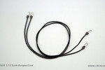 Cross RC Cross Scale Accessories-Scale Bungee Rope (Black)