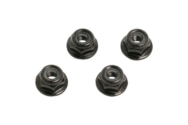 CEN Racing M4 Rebbed Flange Lock Nut (4)