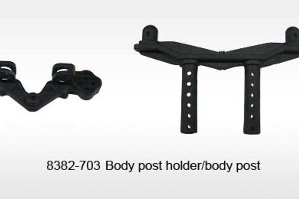 DHK Hobby Body Post Holder/Body Post - Hunter Brushless