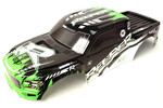 CEN Racing Reeper Truck Body (Green) Painted, for Colossus XT