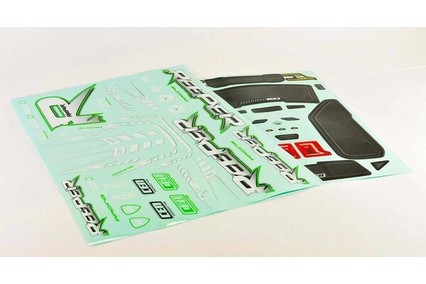 CEN Racing Decal Sheet for Reeper Body (Green)