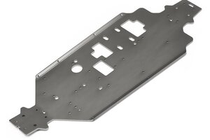 HPI Racing Main Chassis (Gunmetal/3mm) WR8
