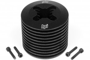 HPI Racing Aluminum Heatsink Head (Black/F3.5)