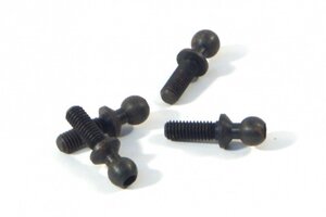 HPI Racing Ball Stud 4.3X13mm (4pcs) 2mm Socket