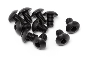 HPI Racing Button Head Screw M4X6mm (Hex Socket/10pcs) HPI Racing Button Head Screw M4X6mm (Hex Socket/10pcs)