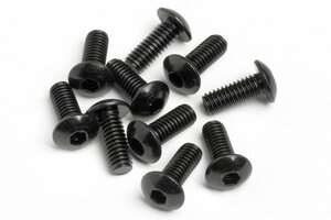 HPI Racing Button Head Screw M4X10mm (Hex Socket/10pcs) HPI Racing Button Head Screw M4X10mm (Hex Socket/10pcs)