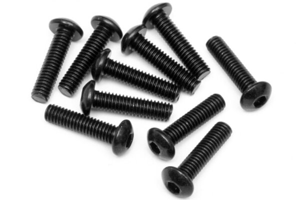 HPI Racing Button Head Screw M4X16mm (Hex Socket/10pcs)