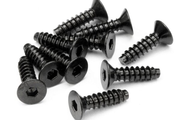 HPI Racing Tp Flat Head Screw M4X15mm (Hex Socket/10pcs)