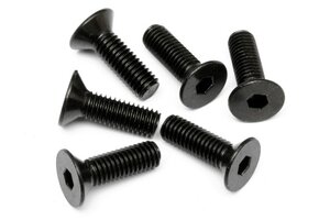 HPI Racing Flat Head Screw M5X16mm (Hex Socket/6pcs) HPI Racing Flat Head Screw M5X16mm (Hex Socket/6pcs)