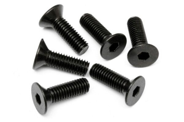 HPI Racing Flat Head Screw M5X16mm (Hex Socket/6pcs)